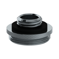 AT030350-Faucet transition adapter 1/4"-18 NPS M x 55/64"-27 M