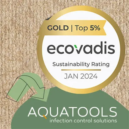 AQUATOOLS has been awarded the EcoVadis gold medal