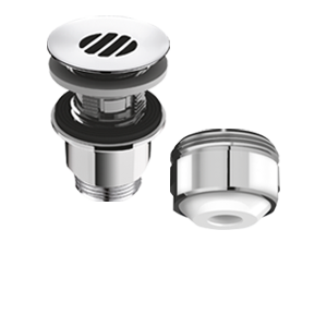 Drain holes, spout ends, disposable shower kits, etc.